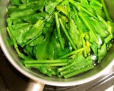 簡単★菜の花の味噌和え★柚子胡椒風味作り方3写真