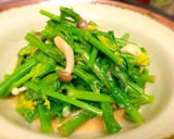 簡単★菜の花の味噌和え★柚子胡椒風味作り方5写真