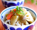 ツナ塩昆布de炊き込み筍ご飯作り方4写真
