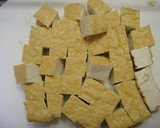 白菜と厚揚げの中華煮♪作り方1写真