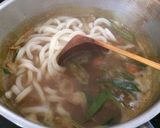 カレーリメイクといえば♡カレーうどん作り方3写真