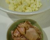 旨辛！ハムとカリフラワーの豆鼓辣椒醤炒め作り方1写真