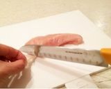 ☆鶏ささみの胡麻揚げ☆作り方1写真