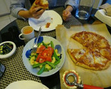 ピザ。家で焼けばもっと旨いよ、安いよ！作り方10写真