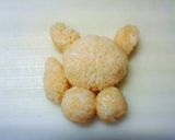 キャラ弁❈沖縄シーサーおにぎり作り方1写真
