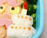 キャラ弁❈沖縄シーサーおにぎり作り方4写真