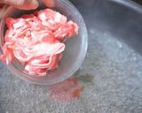 簡単！牛きのこ蕎麦作り方1写真