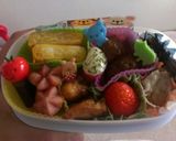 中1 娘 お弁当 4/9～ 記録用作り方3写真