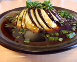 旨い！焼きなすの生姜醤油・富士山盛り作り方10写真