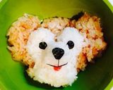 ダッフィー弁当作り方4写真