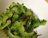 ゴーヤとトマトの醤油炒め作り方6写真
