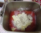 トマトジュース食パン作り方1写真