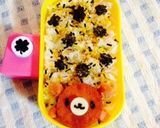 キャラ弁☆クマさん作り方3写真