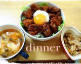 ❇︎こっ照りチキン丼❇︎作り方4写真