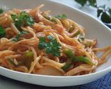 焼きそば麺とトマトソースで✿ナポリタン♥作り方3写真