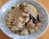 もう1品★柔らかせせりの筍とワラビの煮物作り方5写真