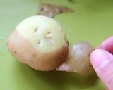 ♡新じゃがいもと挽肉の煮物♡作り方2写真