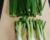 分葱とヤリイカのぬた～柚子風味作り方1写真