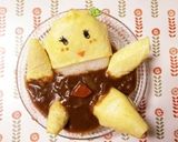 ふなっしーハヤシライス☆キャラカレーにも作り方4写真