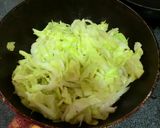 キャベツの卵スープ～にんにくトマト風味作り方3写真