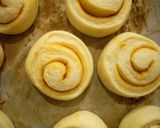 チョコとキャラメルシュガーのロールパン作り方4写真