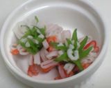 簡単 お弁当♥カニカマでお花♡作り方7写真