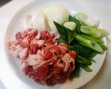 豚肉とねぎの胡麻醤油炒め作り方2写真
