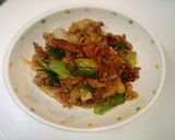 豚肉とねぎの胡麻醤油炒め作り方4写真
