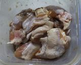 弁当にハチミツ梅酒de手羽元のグリル焼き作り方1写真