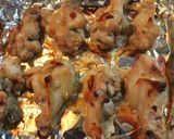 弁当にハチミツ梅酒de手羽元のグリル焼き作り方3写真