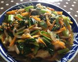 鶏のささみの青梗菜中華あんかけ作り方6写真