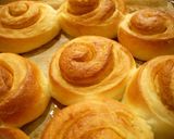 チョコとキャラメルシュガーのロールパン作り方8写真
