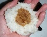 お好み焼き風味おかかのおにぎり作り方3写真