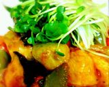 鶏むね肉と野菜の黒酢あん作り方4写真