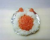 ジブリ❈キャラ弁　もののけ姫　サン作り方3写真