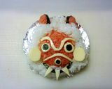 ジブリ❈キャラ弁　もののけ姫　サン作り方5写真