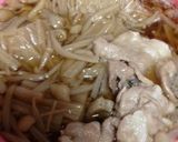こんにゃくと豚肉とえのきのヘルシー煮物作り方6写真