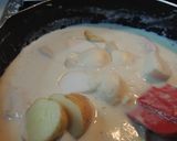 簡単！鶏むね肉とキノコのクリームシチュー作り方11写真