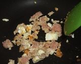 ゴーヤの塩漬け卵と皮蛋煮込み作り方3写真