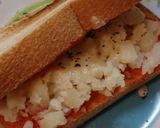 忙しい朝にも✨簡単ポテトサンド♥作り方5写真