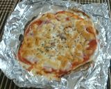 ライスペーパーでクリスピーpizza*作り方6写真