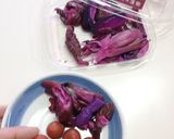 速攻【三つ葉・山芋・めかぶの酢の物】作り方6写真