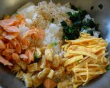 ✿鮭の桜花ちらし弁当✿作り方5写真