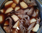 簡単！里芋とイカの煮付け★作り方5写真
