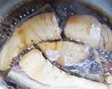 こってり美味しい♡甘辛醤油のぶりの煮つけ作り方4写真