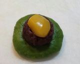 栗入り抹茶アンパン作り方4写真