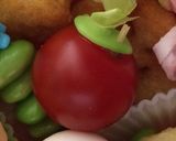 お弁当に！簡単！プチトマトdeりんご作り方1写真