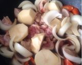 鶏肉とジャガイモの煮物作り方4写真
