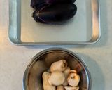 おかんレシピ𓀤𓀣里芋のそぼろ煮 なす添え作り方2写真