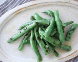 サヤインゲンのアンチョビガーリック作り方3写真
